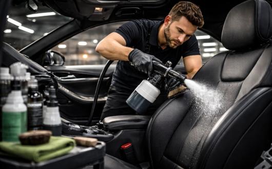 Изображение химчистки салона